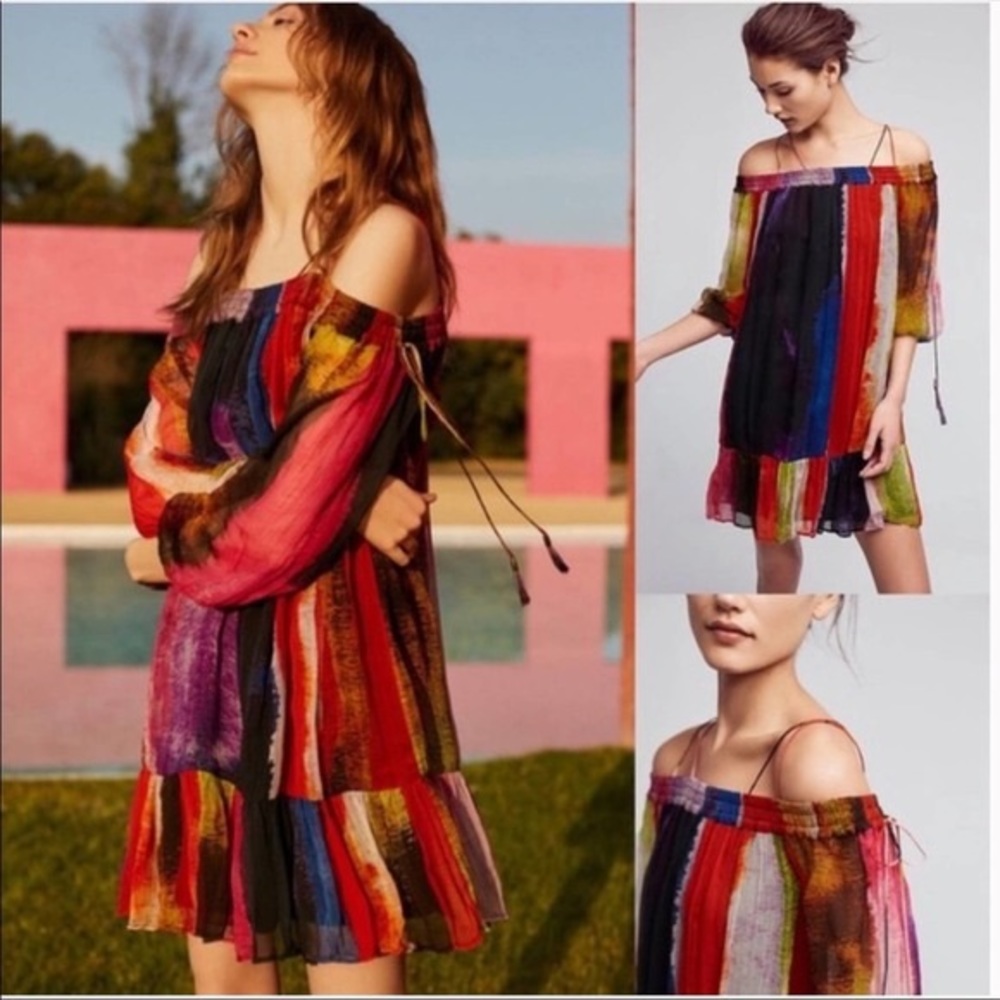 Anthropologie Floreat Zora Dress- medium